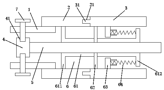 Movable clamping type electronic connector