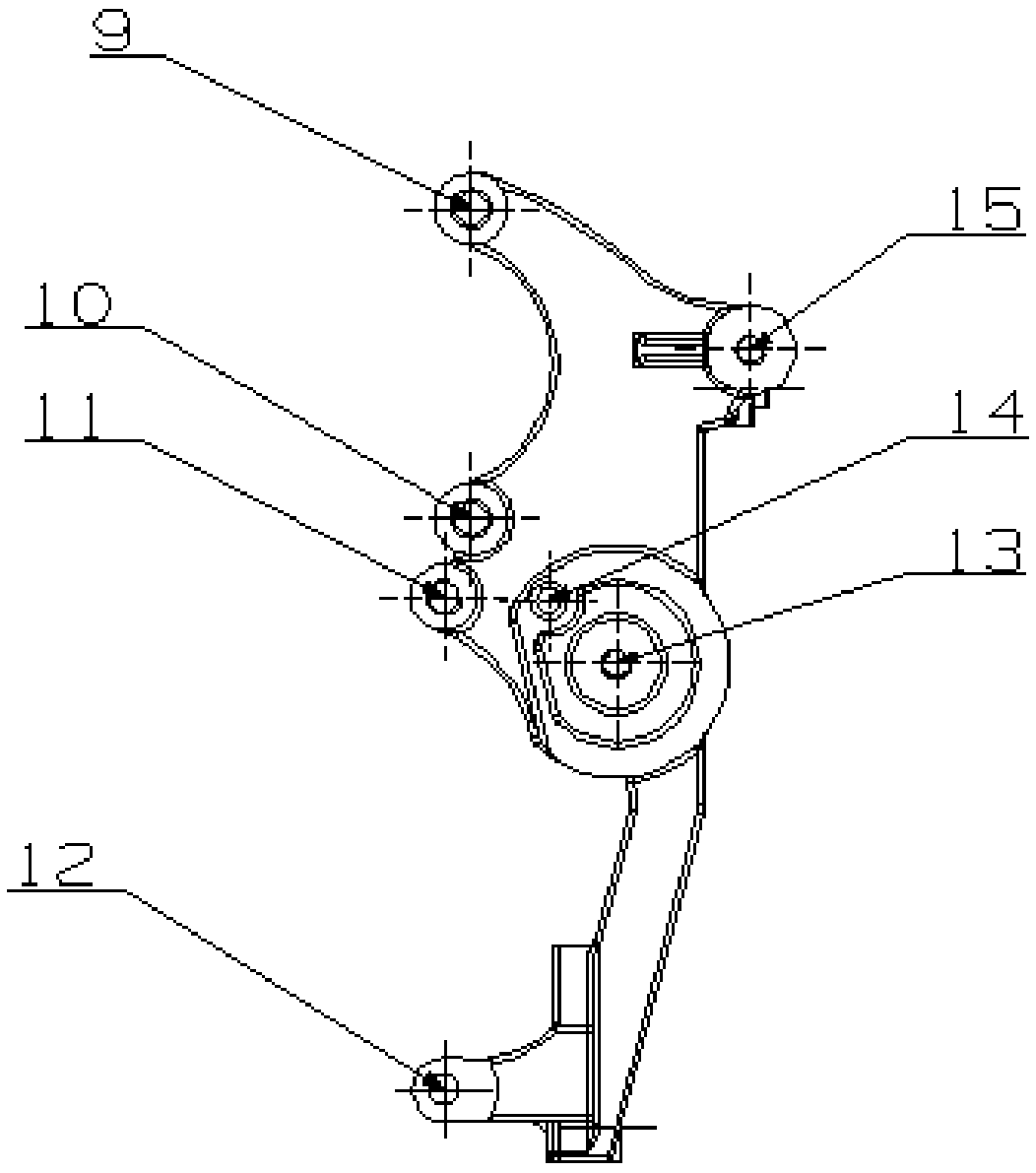 Multifunctional integrated bracket