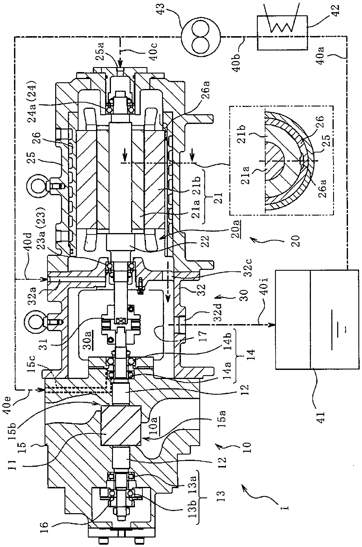 Oil-free screw compressor