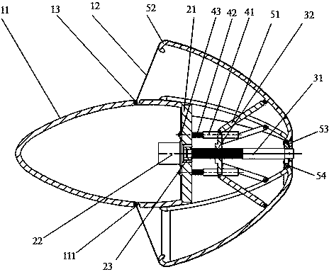 Elastic rod guiding type capsule endoscopy robot parking and pose adjusting device and method