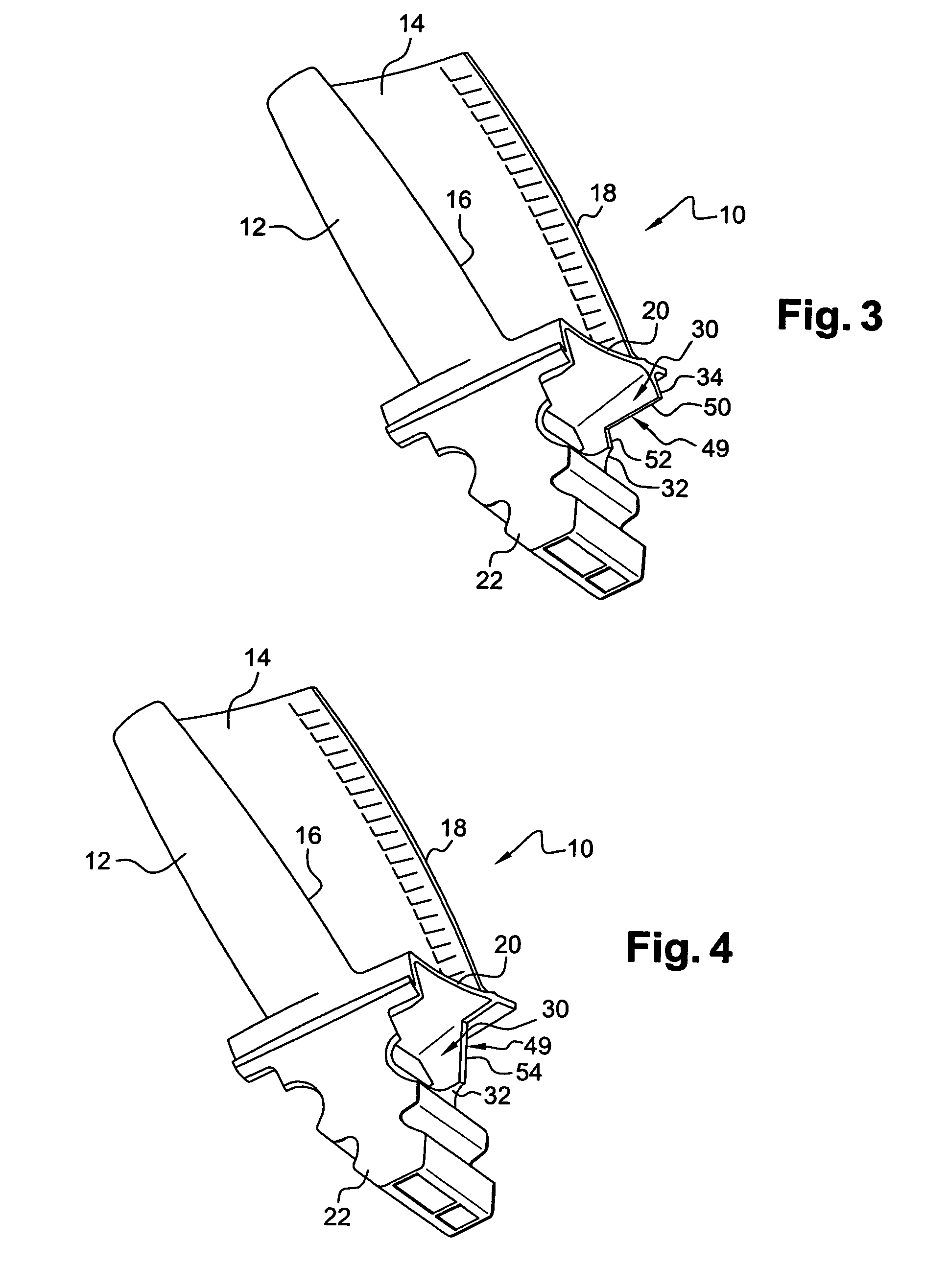 Rotor blade for a compressor or a gas turbine