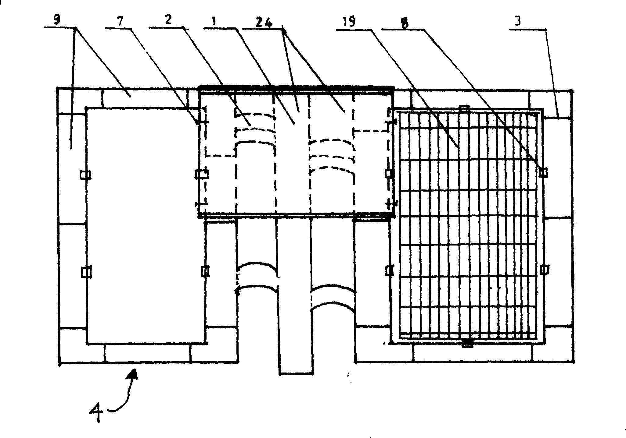 Water-proof and greening installation for roofing and wall covering