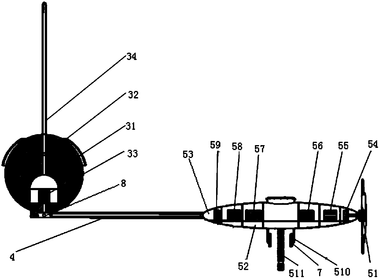 A surface self-powered multi-parameter collection buoy