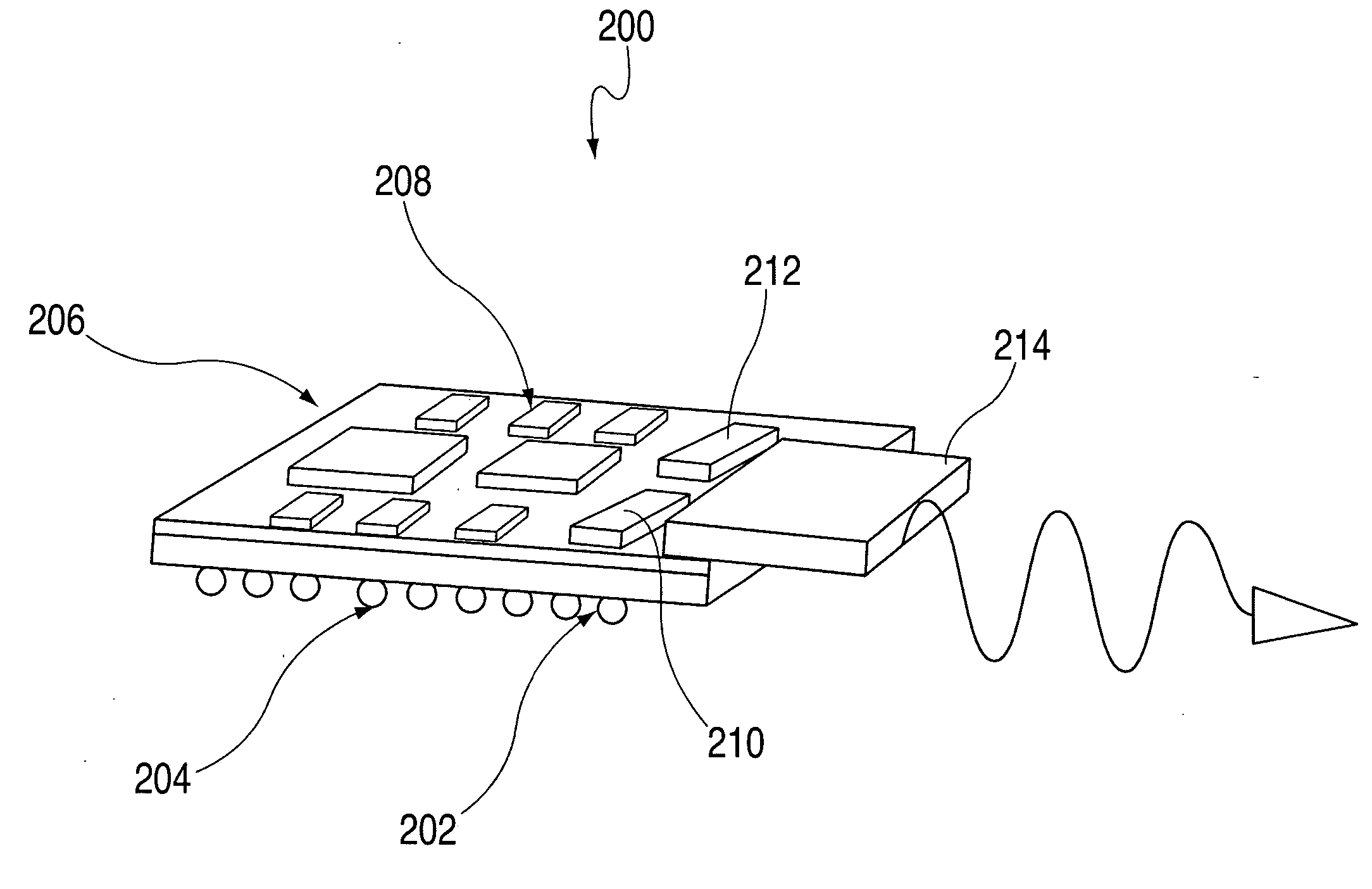 Silicon carrier for optical interconnect modules