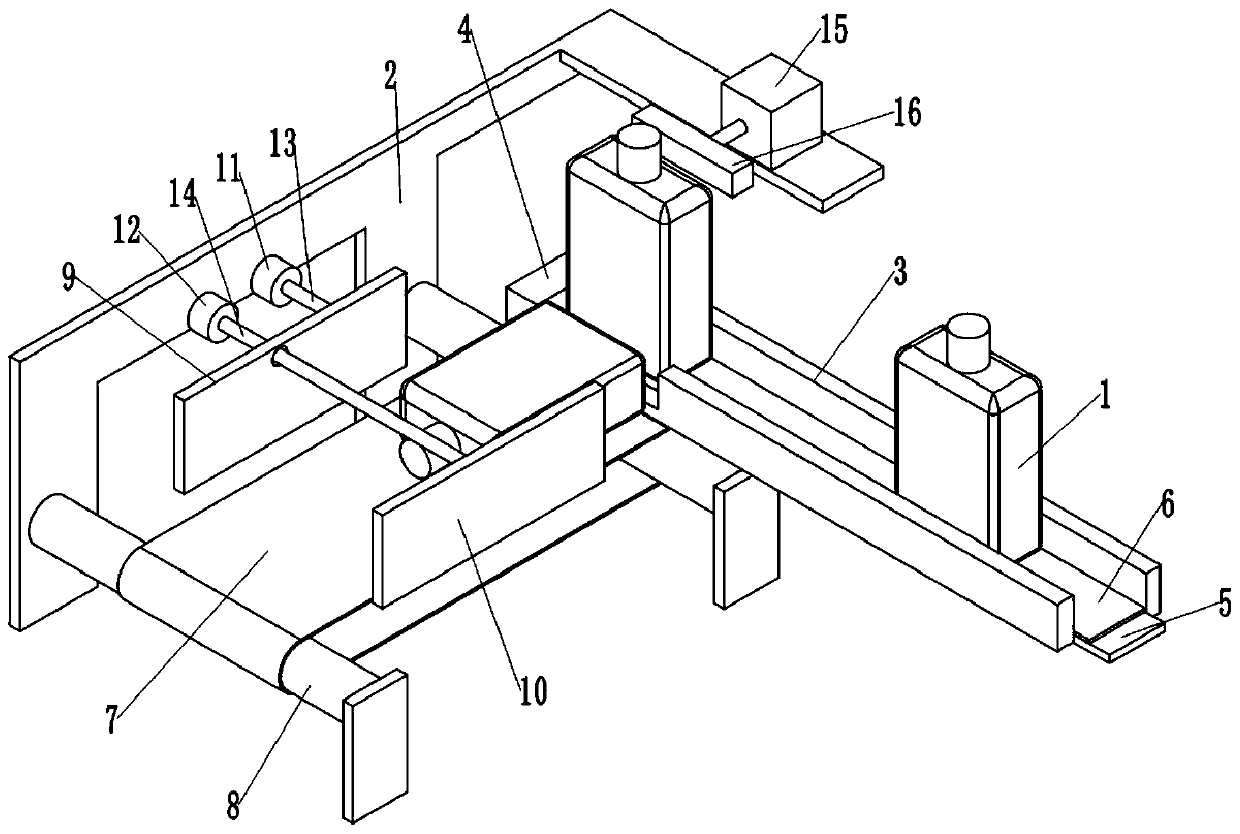 Bottle body transfer device