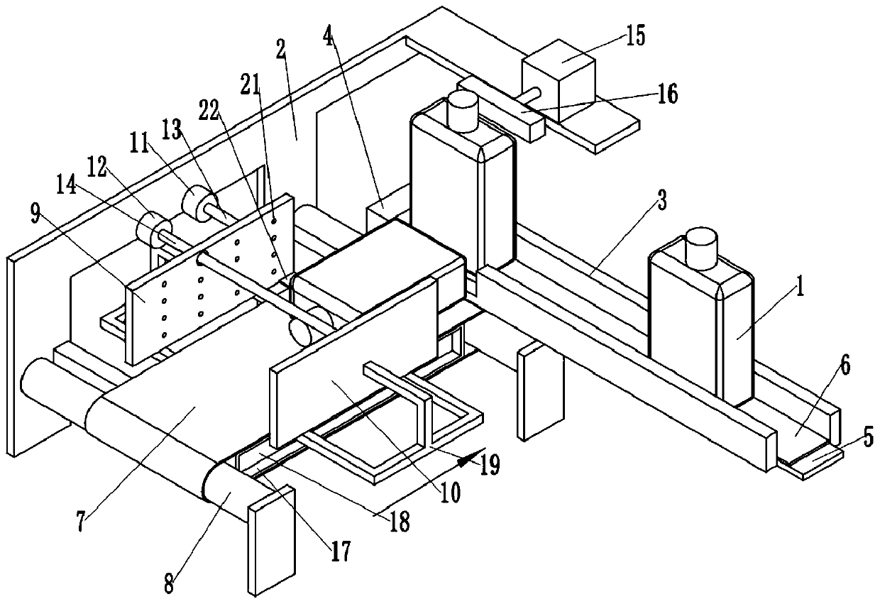 Bottle body transfer device