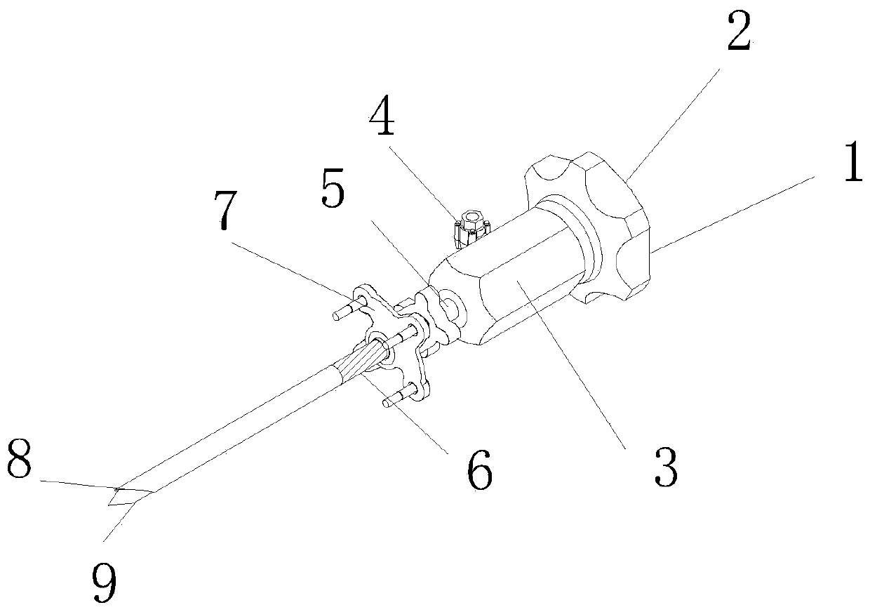 Cannula puncture needle for laparoscopic liver resection