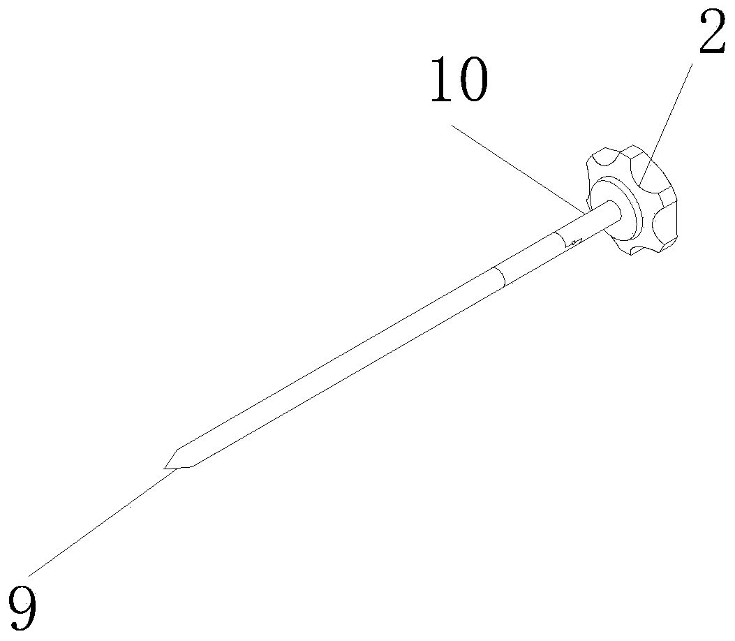 Cannula puncture needle for laparoscopic liver resection