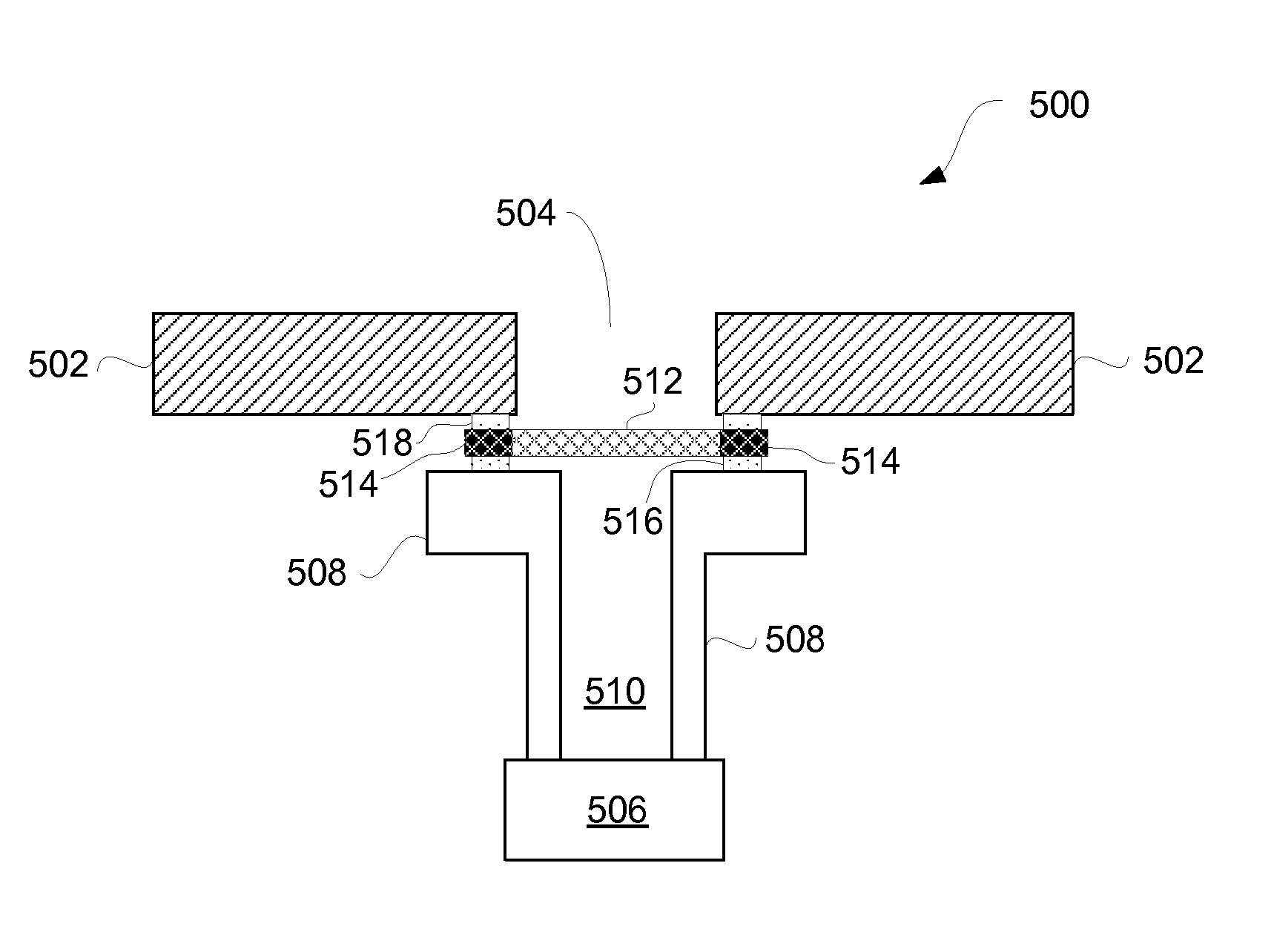 Mesh Structure Providing Enhanced Acoustic Coupling