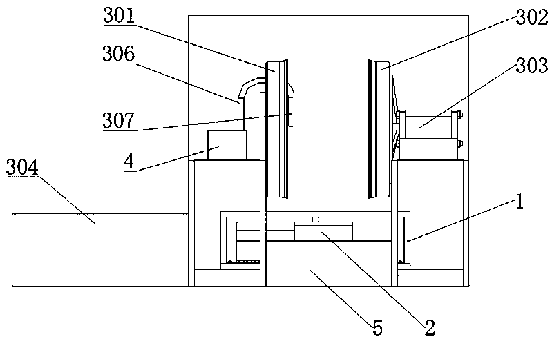 Full-automatic equipment for inflating tubeless tire