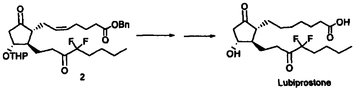 Preparation method for prostaglandin intermediate