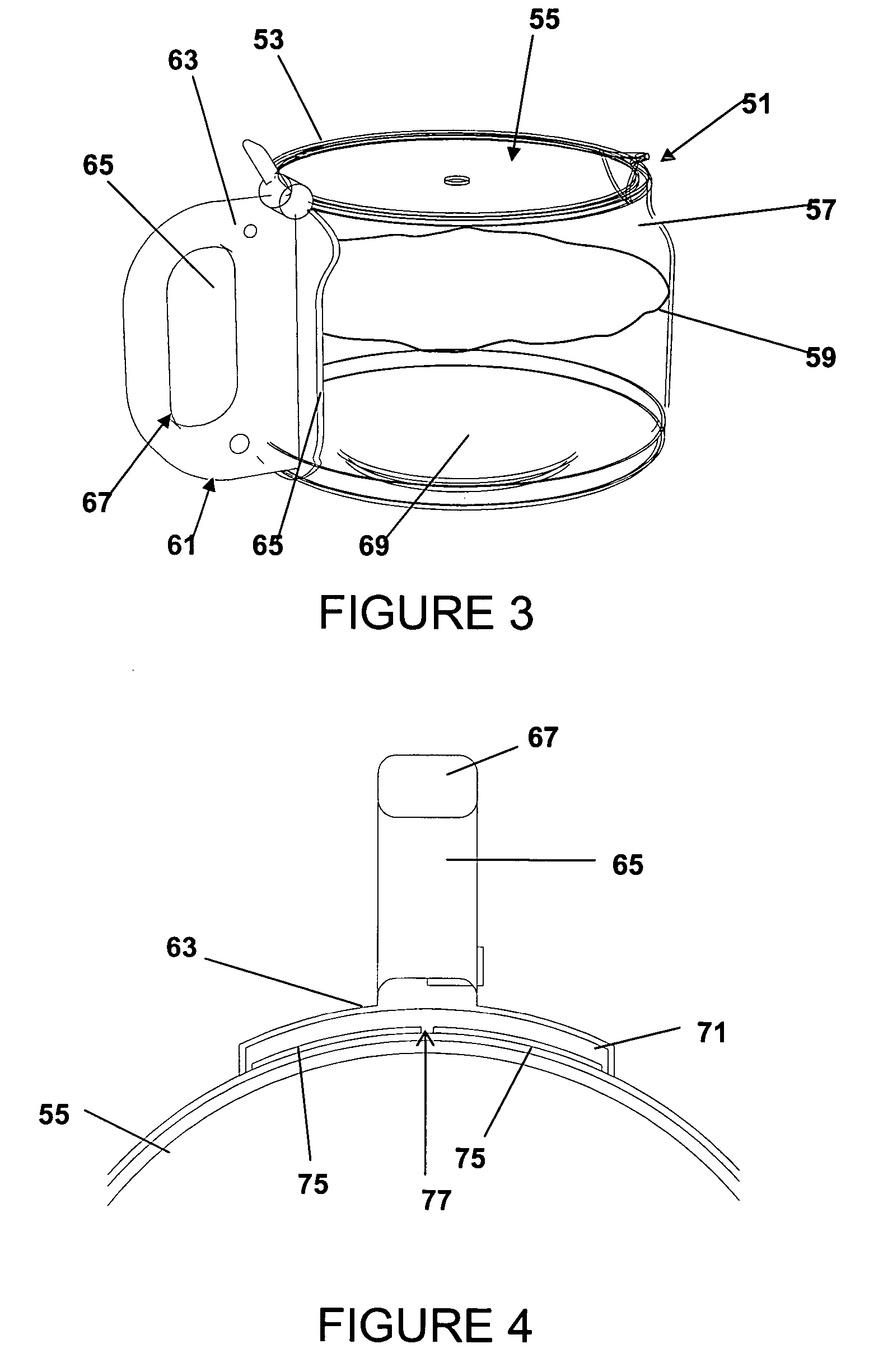 Vessel with integrated liquid level sensor