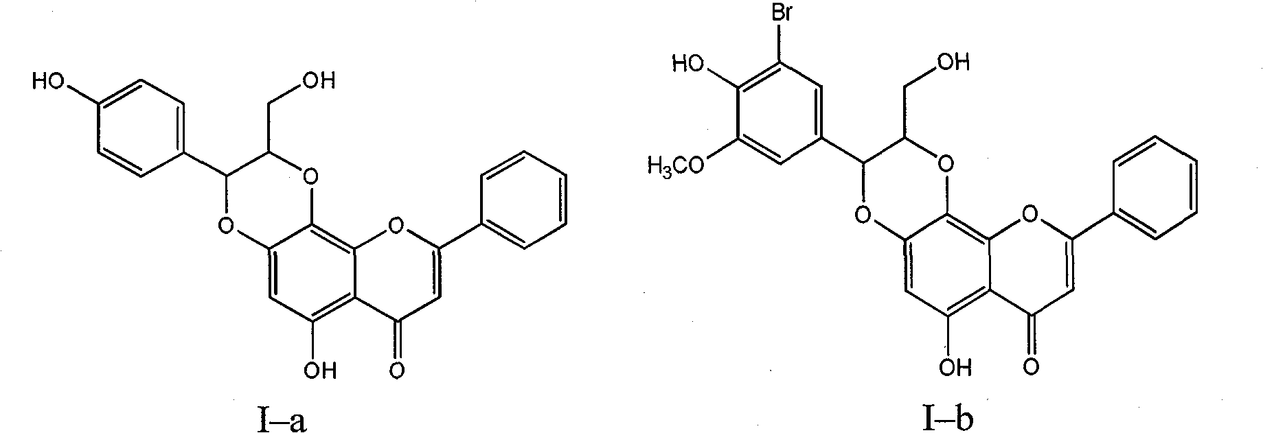 Flavone lignose compound, and preparation and pharmaceutical use thereof