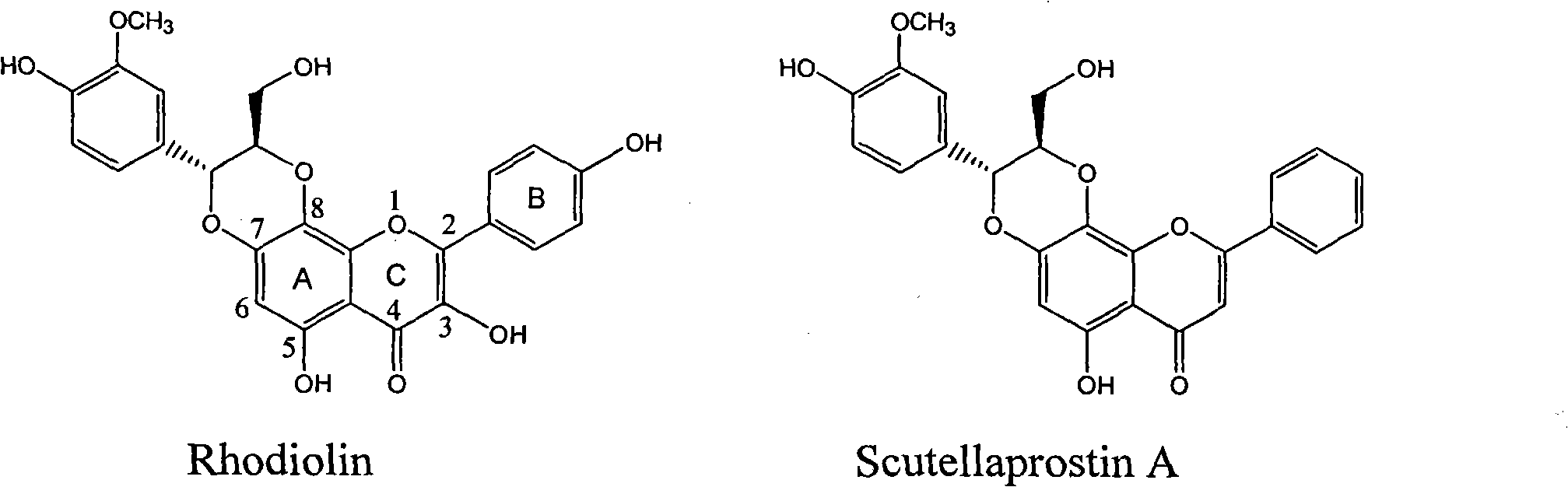 Flavone lignose compound, and preparation and pharmaceutical use thereof