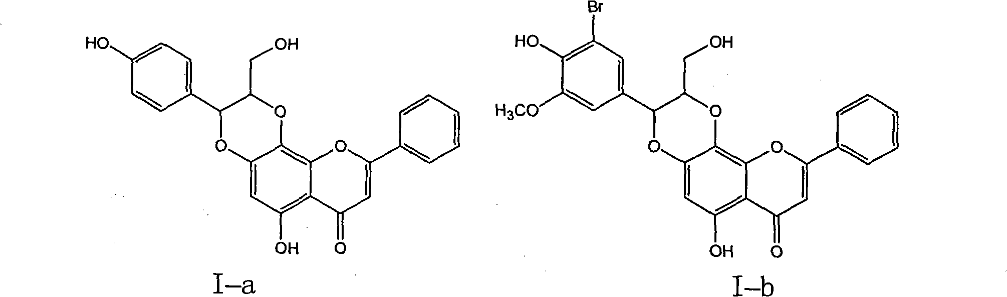 Flavone lignose compound, and preparation and pharmaceutical use thereof