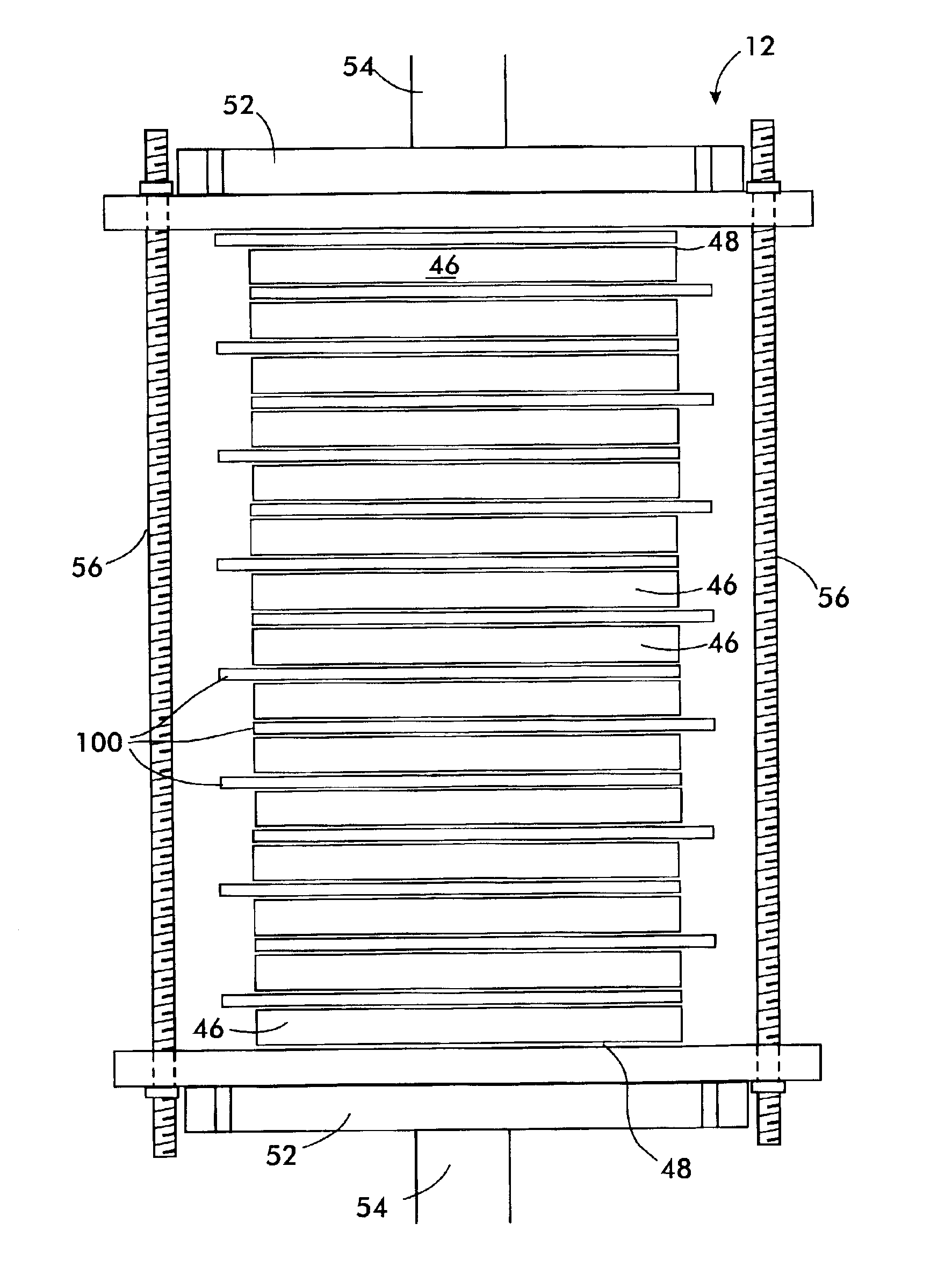 Electrocoagulation reaction chamber and method