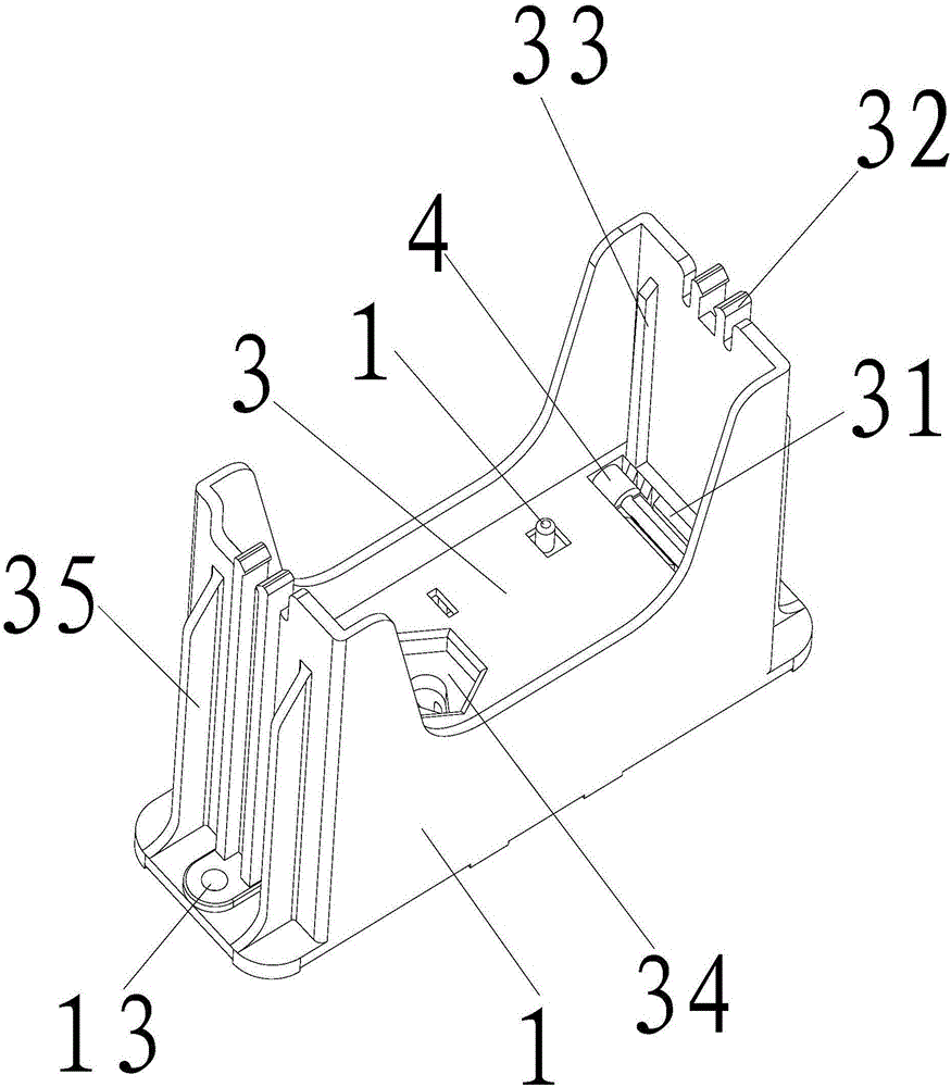 Welded base of surge protector