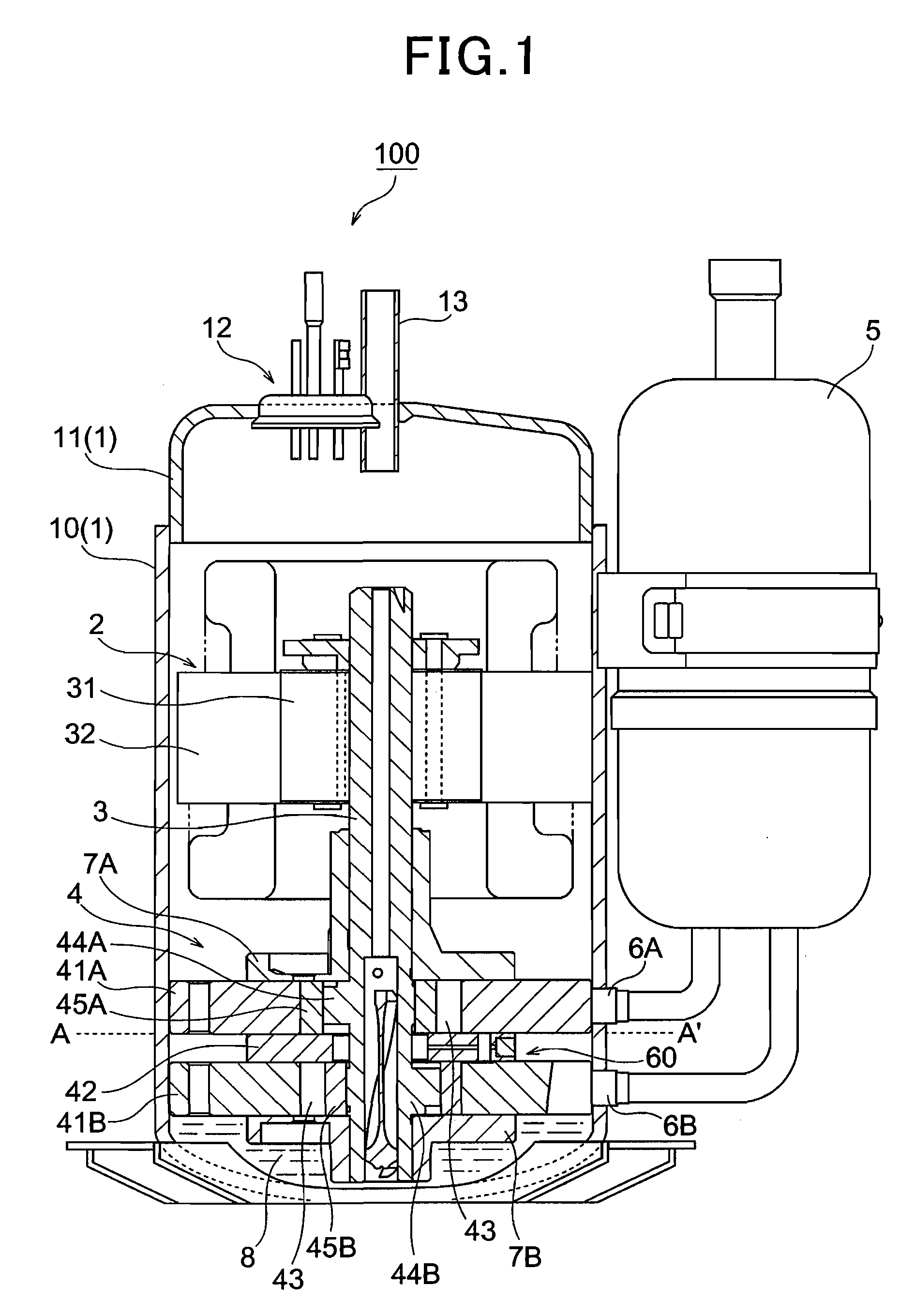 Hermetically sealed compressor and method of manufacturing the same