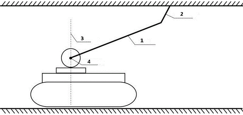 Automatic pipeline cleaning robot control method based on torque control