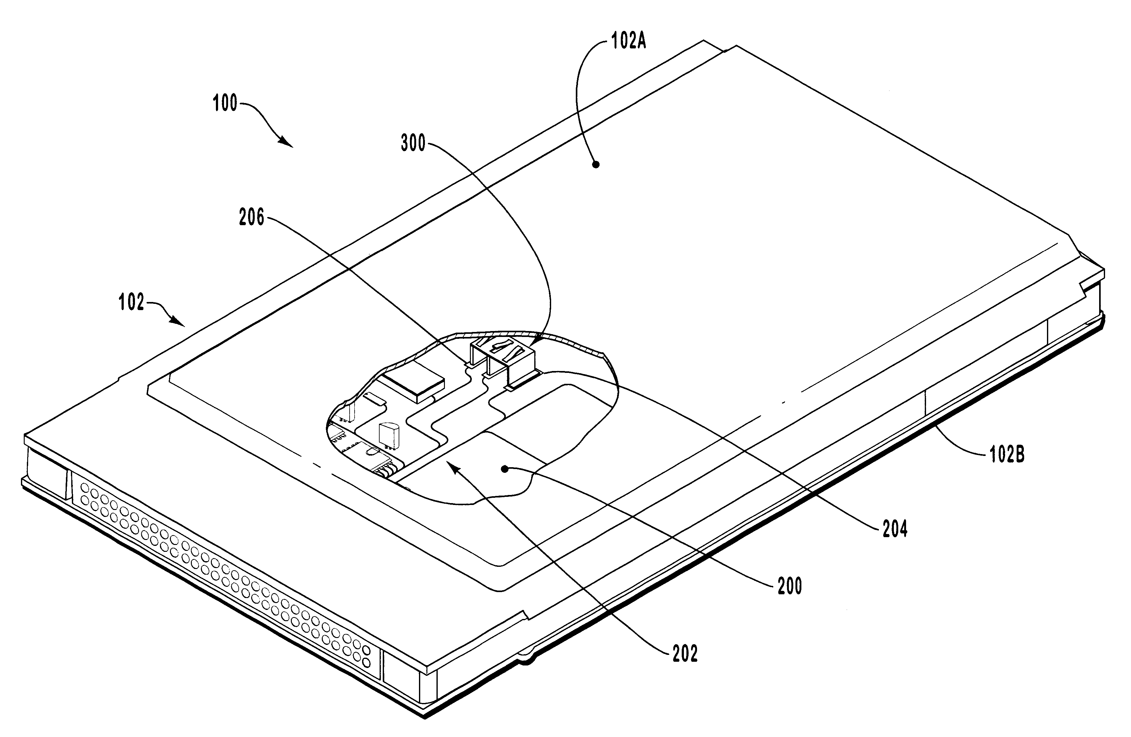 Chip component assembly