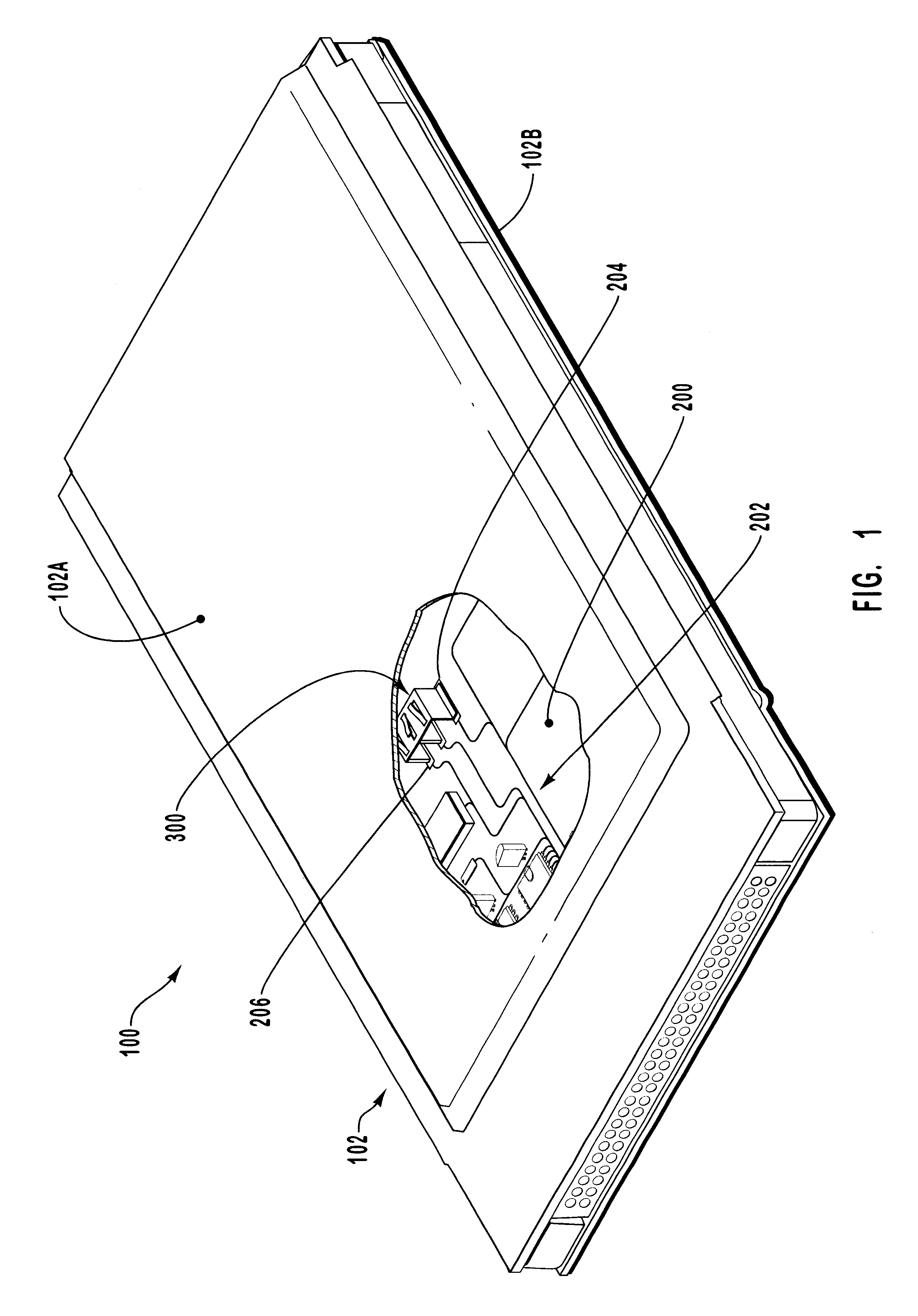 Chip component assembly