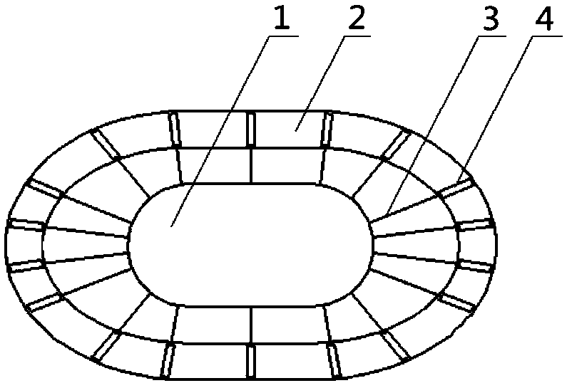 Floating two-stage buffer collision avoidance system