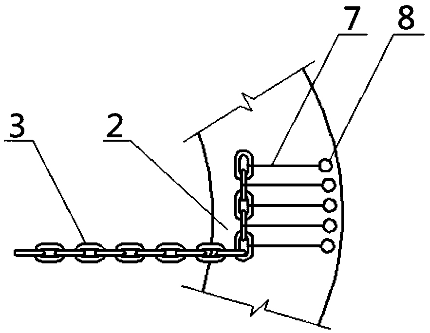 Floating two-stage buffer collision avoidance system