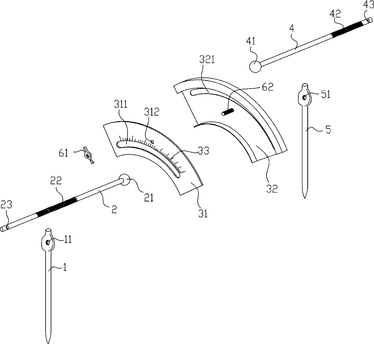 Intraoperative percutaneous fracture end temporary fixation and reduction device and operation method thereof