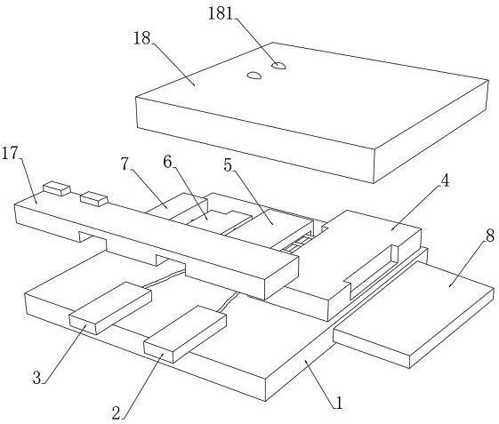 A portable electrical variable detection device with a quick-connect plug