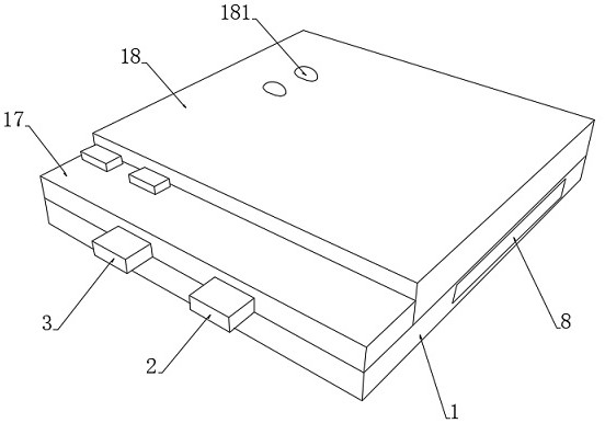 A portable electrical variable detection device with a quick-connect plug