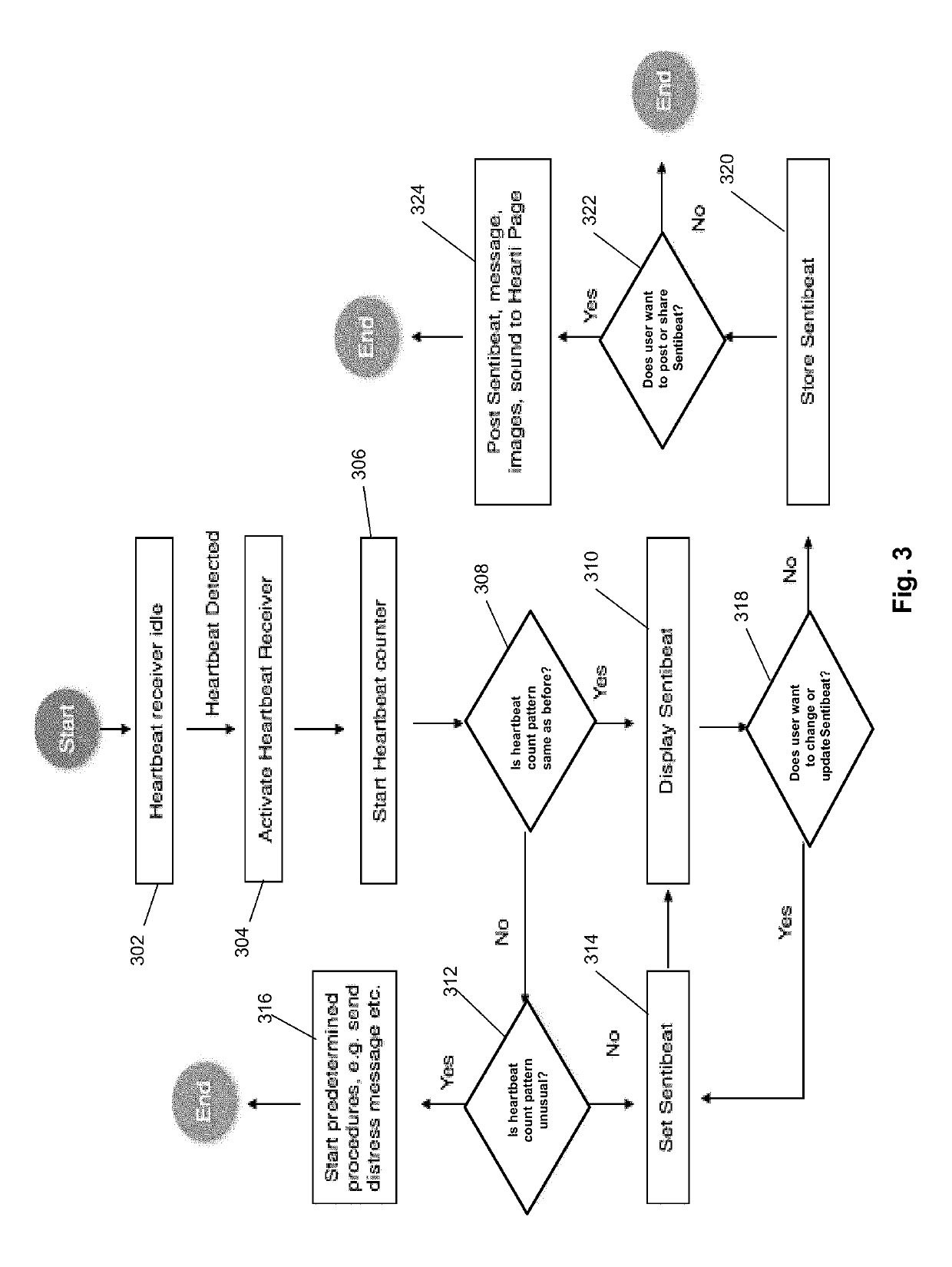 System and method for providing an indication of the well-being of an individual