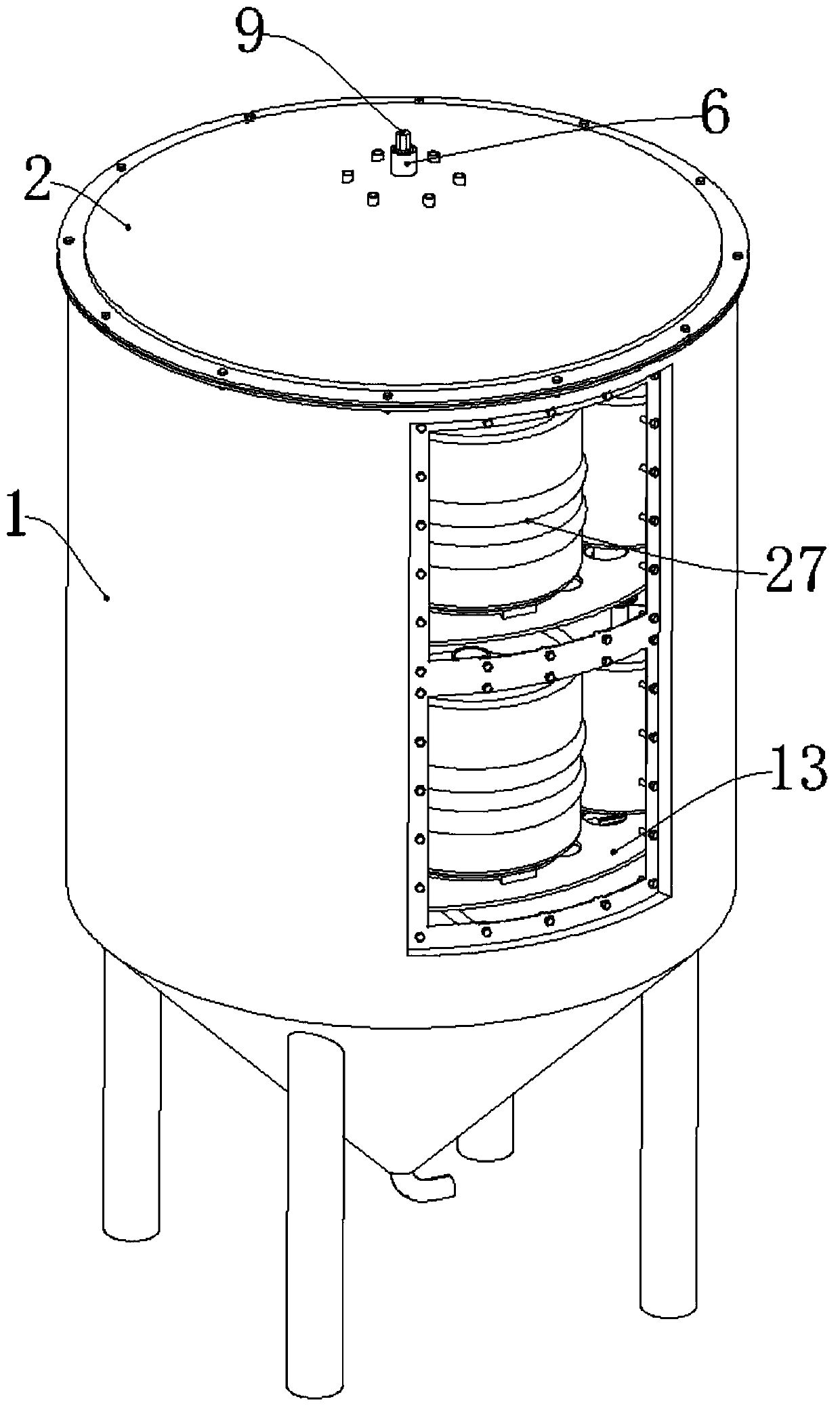 Fermentation and sale dual-use equipment for fermented drinks