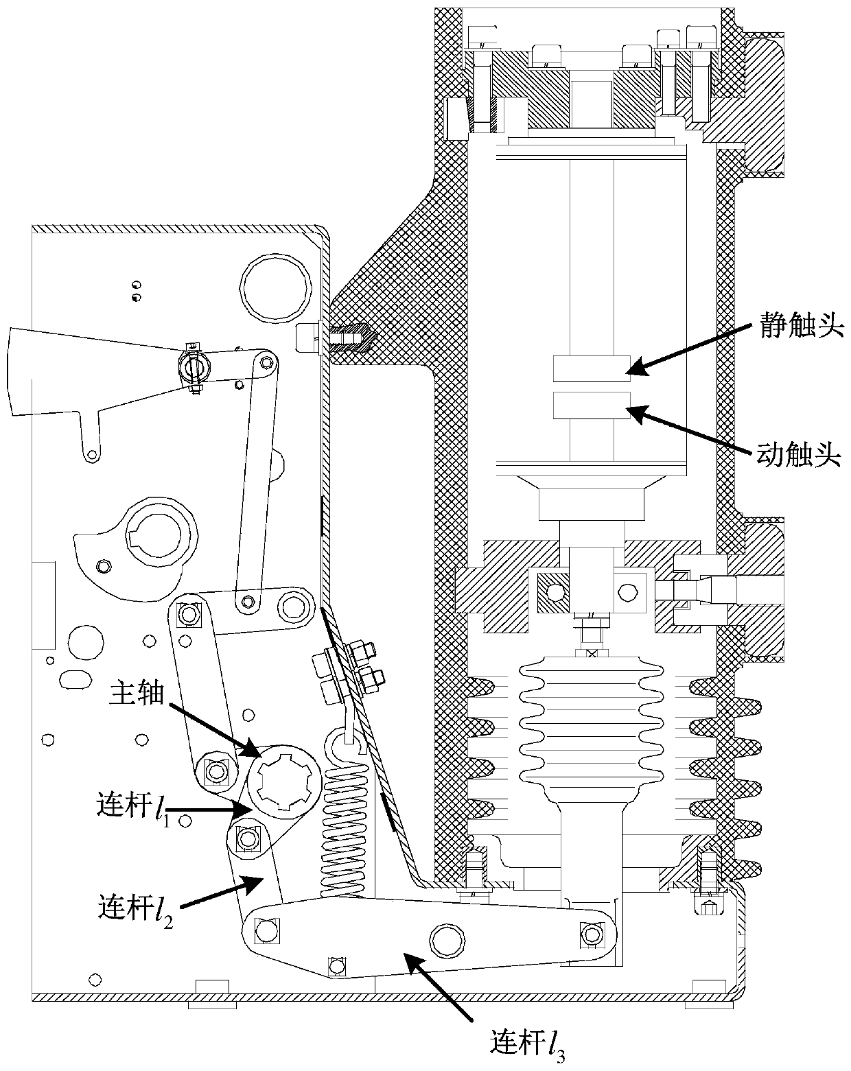 A bouncing monitoring method for 10kv circuit breaker