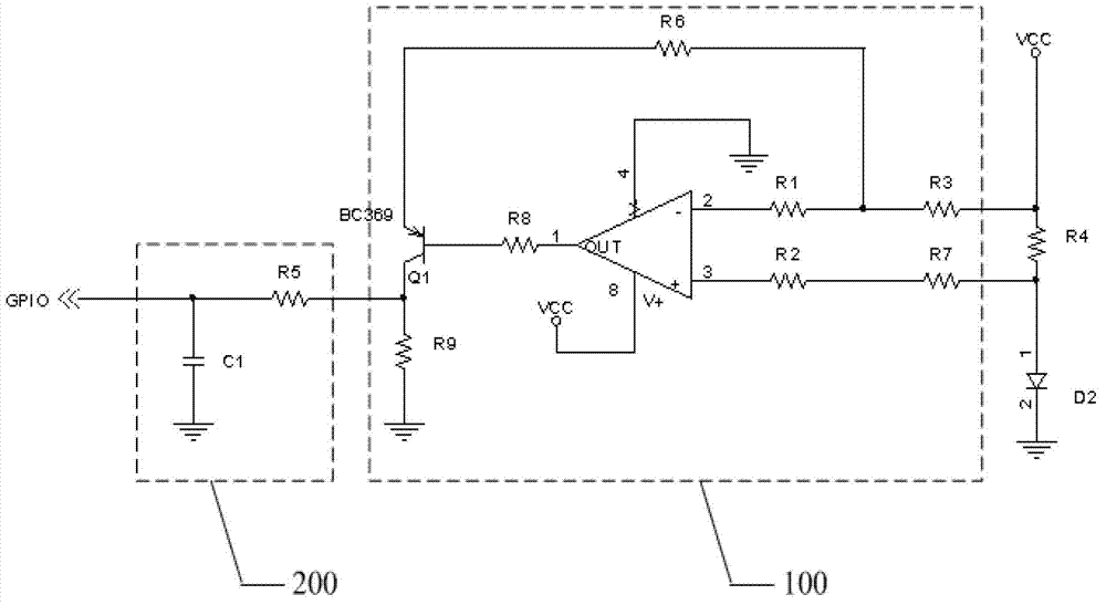 High-side current sampling circuit