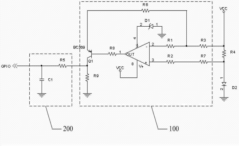 High-side current sampling circuit