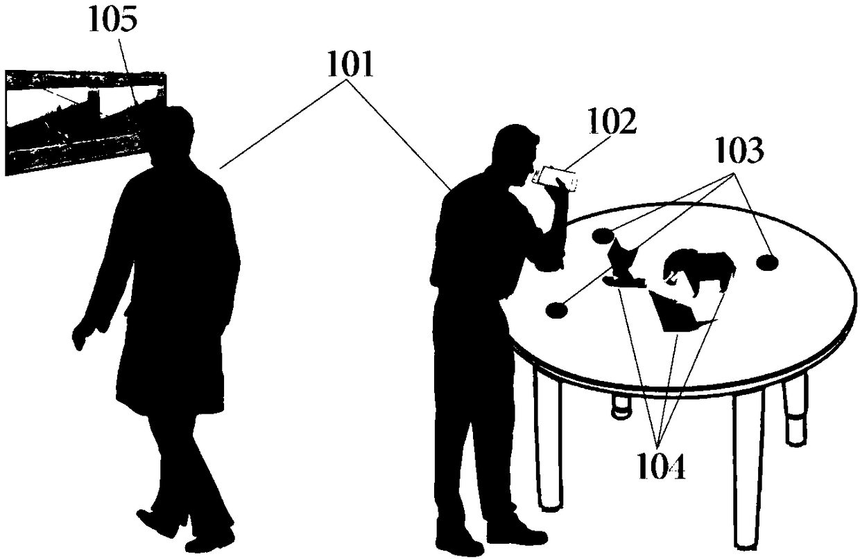 Handmade product and virtual reality experience system and method based on mobile terminal