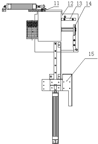 Automatic box retreating system of detonator