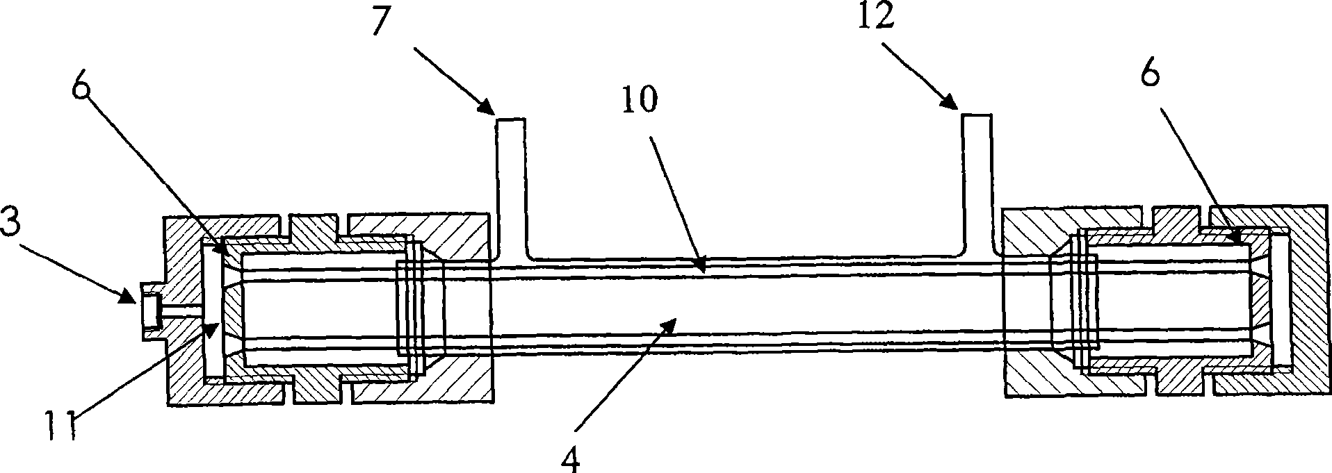 Method for preparation of load type nano metallic catalyst