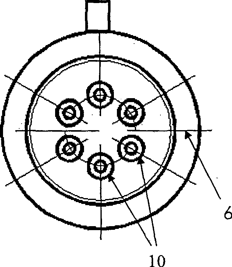 Method for preparation of load type nano metallic catalyst