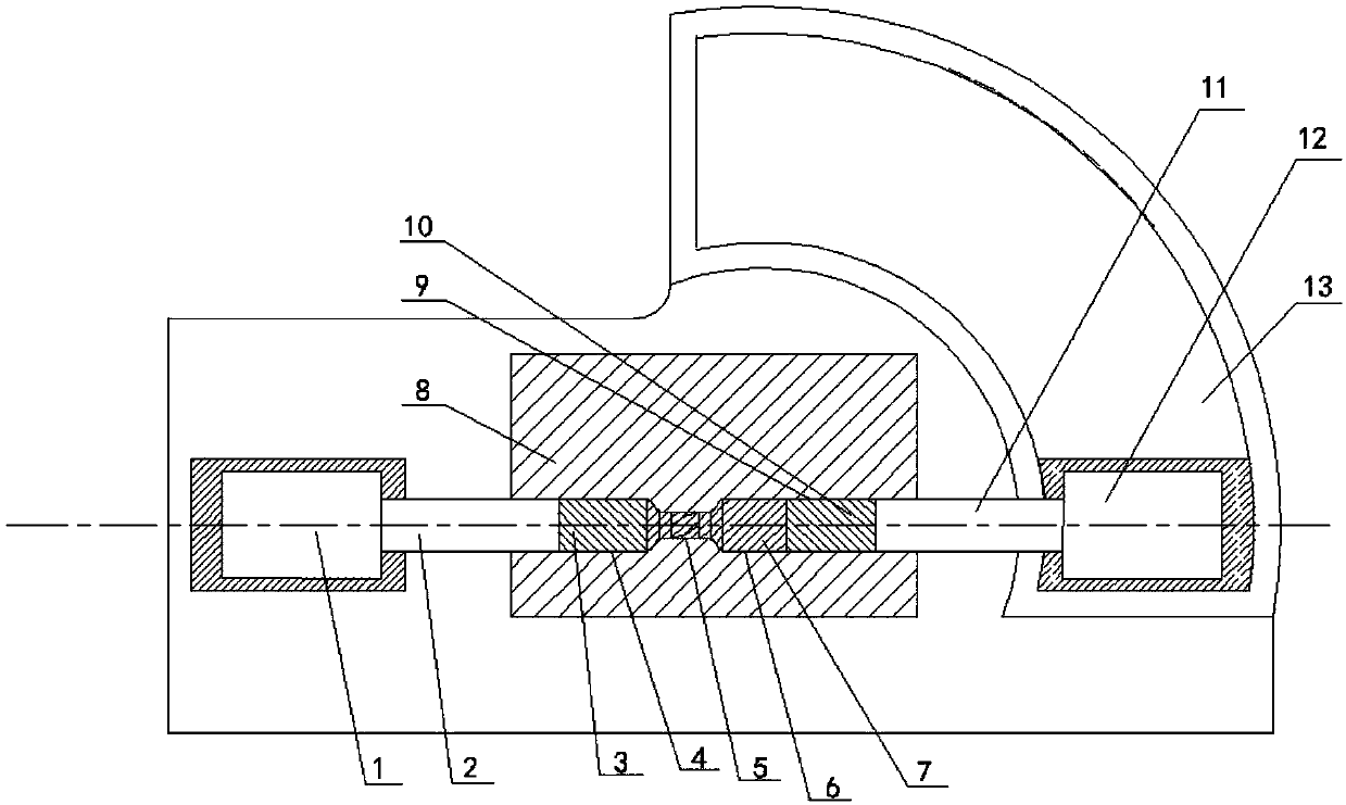 Reciprocating twisting and upsetting isometric angle forming method for preparing ultra-fine grain material