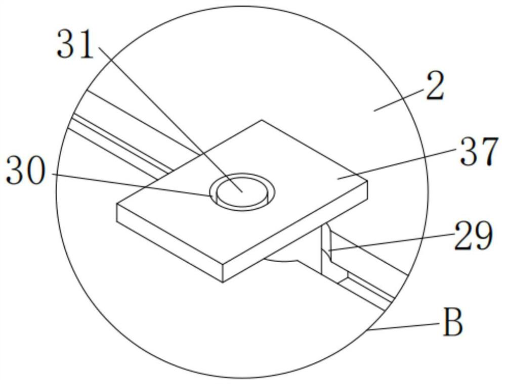 Display screen detection device