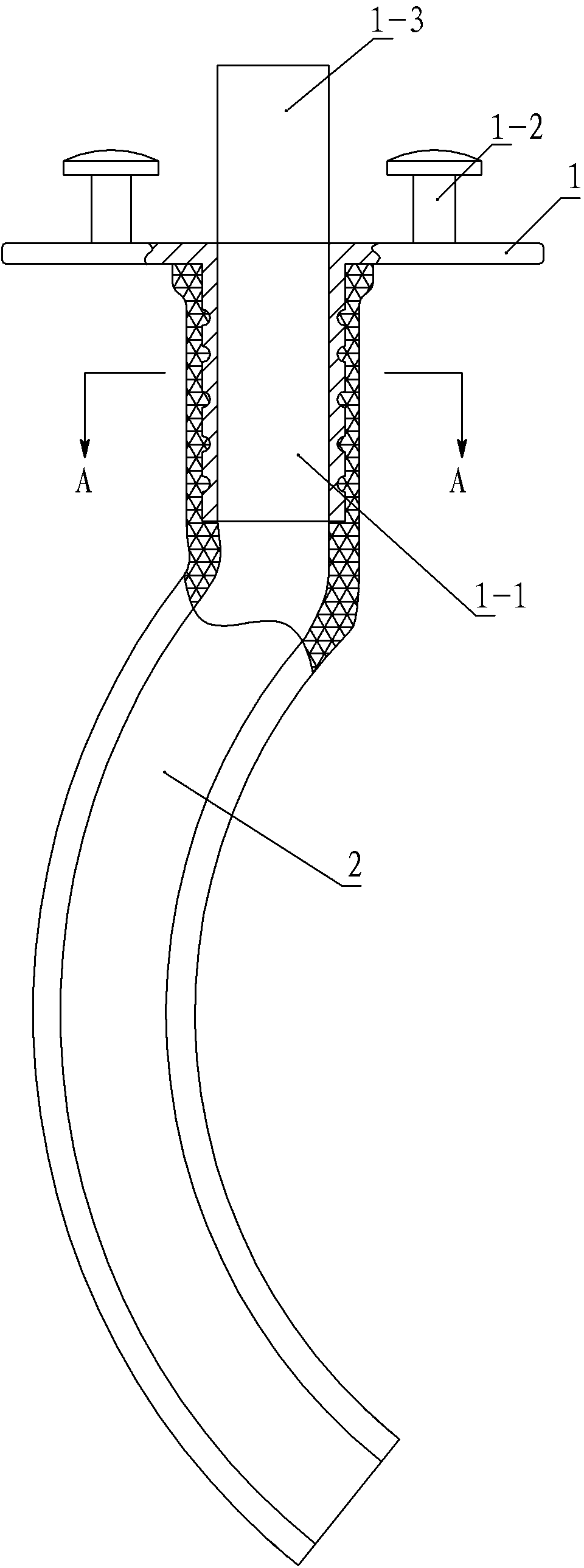 Endotracheal intubation fixing device