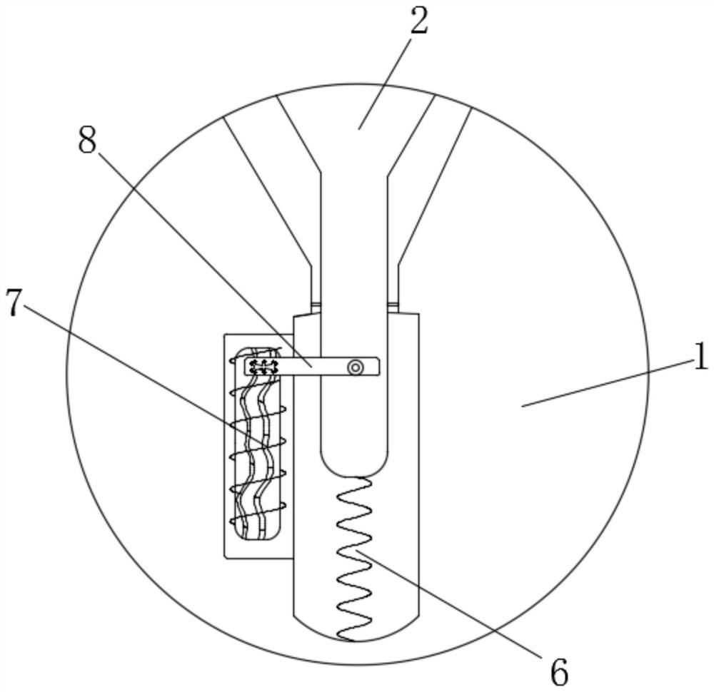 Self-adjusting device for grinding copper-aluminum new material pipeline