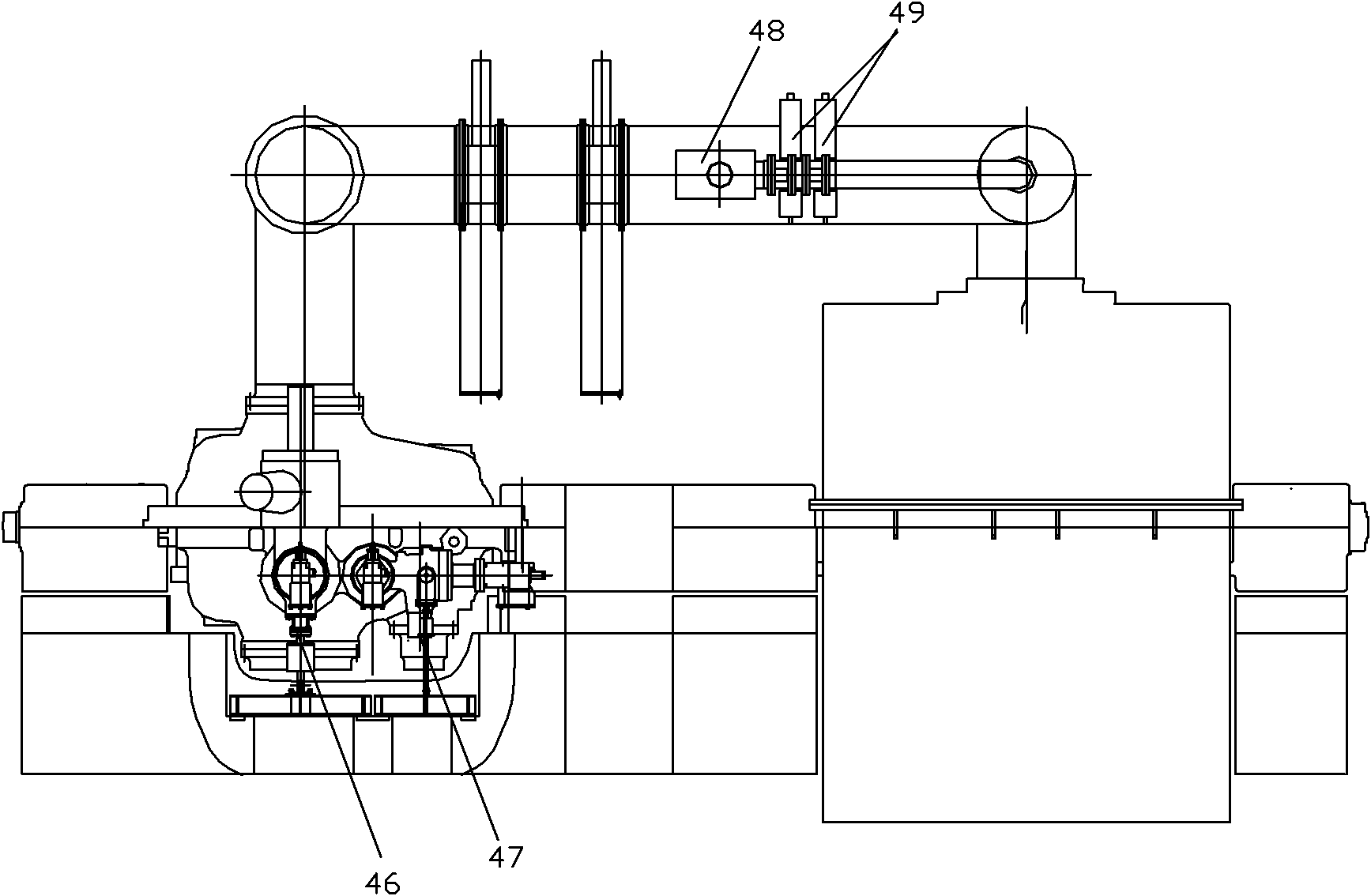 Double-cylinder coaxial combined cycle heat supply gas turbine