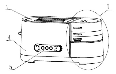 Multifunctional breakfast making machine