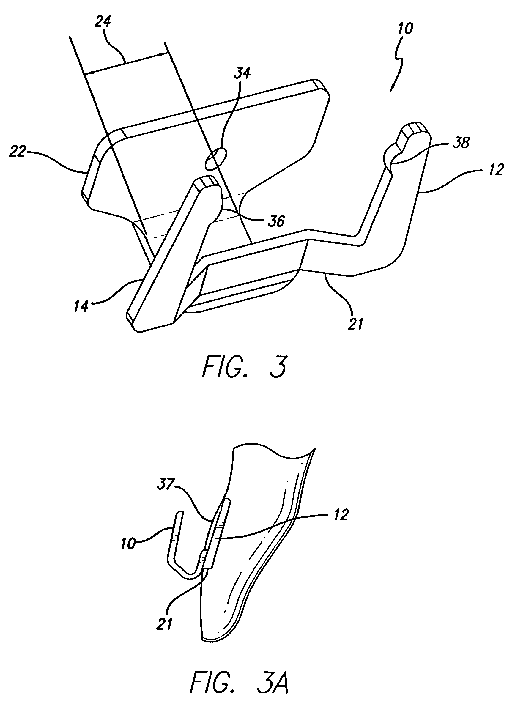 Low profile self-ligating bracket assembly and method of use