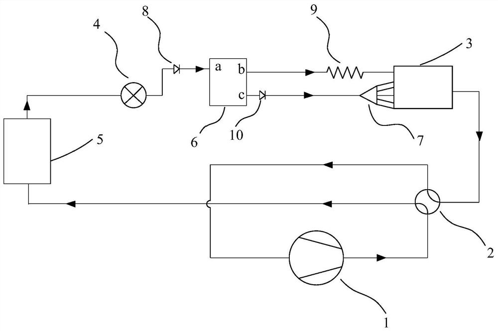 Air-conditioning system, method and device for controlling the air-conditioning system