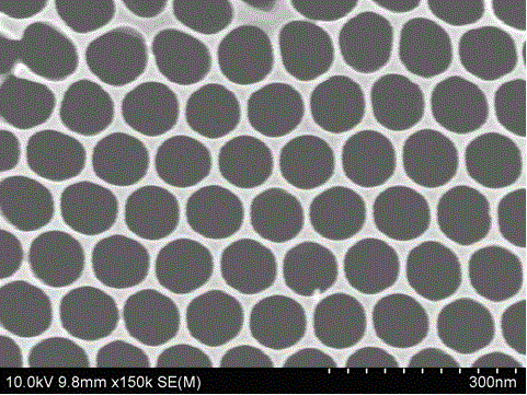 Glucose SERS detection substrate based on Ag@Ag nanodot hierarchical galaxy array and preparation method thereof