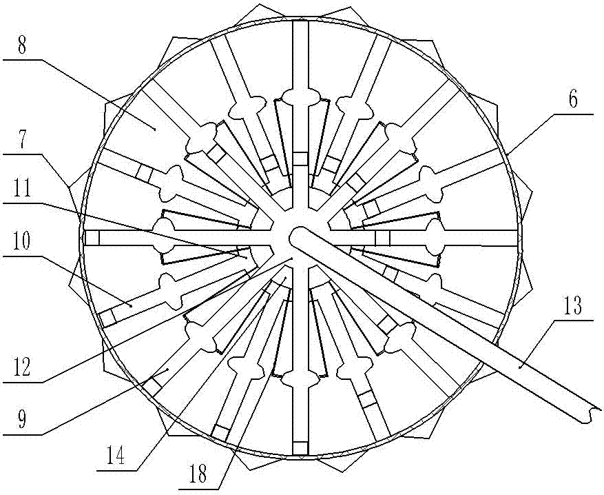 Dust collecting device for carton processing