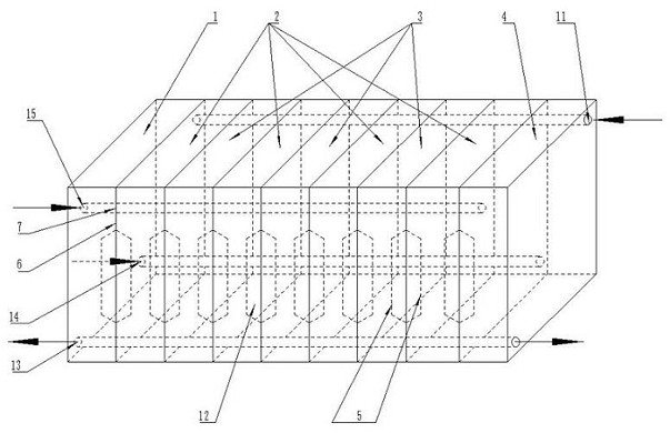 Bidirectional in-out multifunctional filtering mechanism and corresponding high-efficiency large chamber type filter press